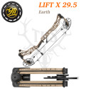 Mathews LIFT X 29.5 – Arc Compound Ultra-Léger | Puissance & Précision 348 FPS - Earth