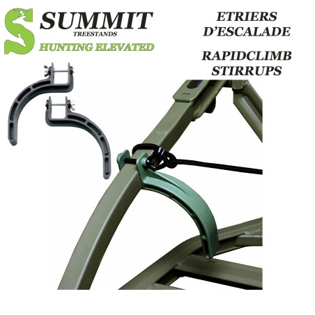 SUMMIT Treestand self-climbing OPEN SHOT