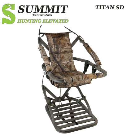 SUMMIT Treestand autoescalable TITAN SD - El grande y fuerte...