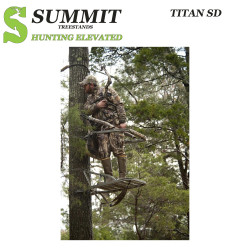 SUMMIT Treestand autoescalable TITAN SD - El grande y fuerte...