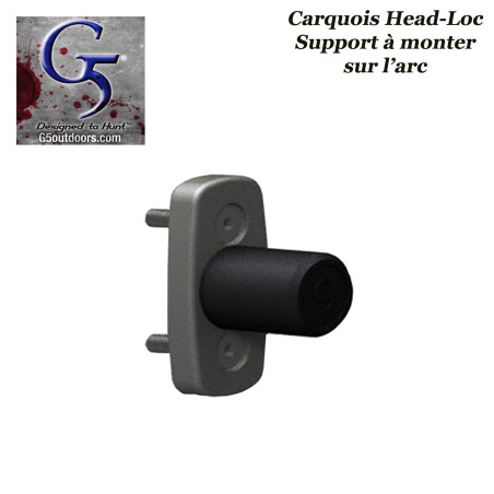 Carcaj G5 Head-Loc de 6 flechas para arcos compuestos de caza