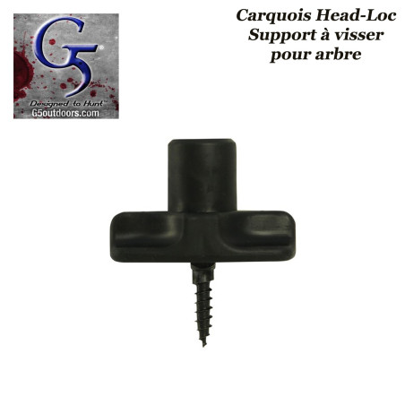 Carcaj G5 Head-Loc de 6 flechas para arcos compuestos de caza