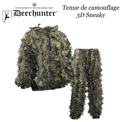 DEERHUNTER Sneaky 3D camouflage outfit