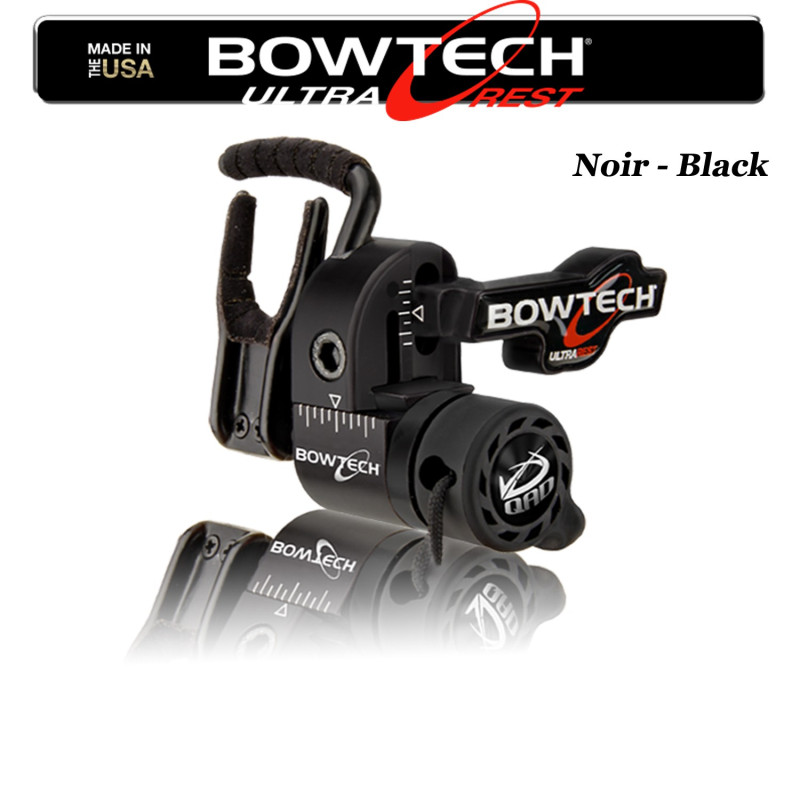 QAD BOWTECH Ultrarest HDX Erasing arrow rest for hunting and 3D shooting