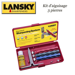 LANSKY Kit d'aiguisage 3 pierres