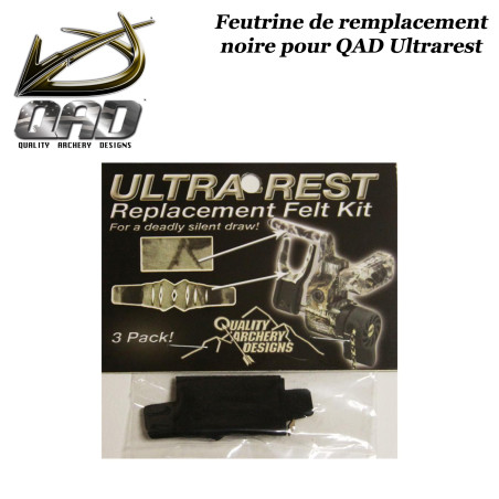 QAD Ultrarest Kit di feltro di ricambio per poggiafreccia