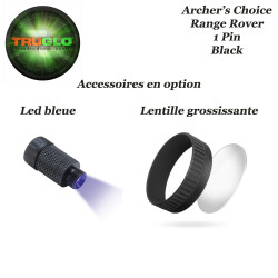 TRUGLO Mira de Caza Range Rover Single Pointer de Archer's Choice