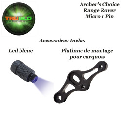 TRUGLO Archer's Choice Range Rover Micro Single Pointer Hunting Sight