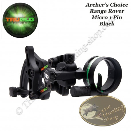 TRUGLO Archer's Choice Range Rover Micro Single Pointer Hunting Sights