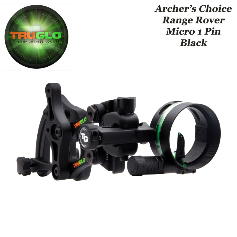 TRUGLO Archer's Choice Range Rover Micro Viseur de chasse mono pointeur