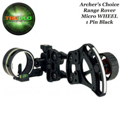 TRUGLO Archer's Choice Range Rover Micro Wheel Single Pointer Hunting Sight