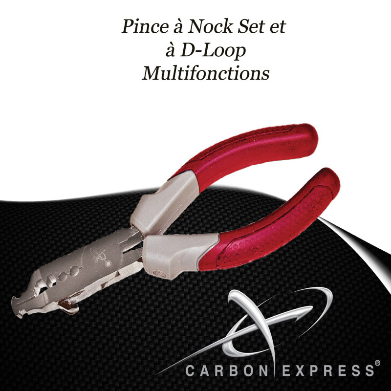 CARBON EXPRESS Multifunktionale Nock Set und D-Loop Zange