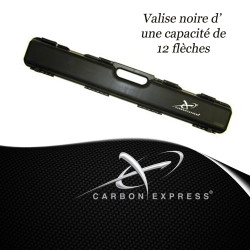 CARBON EXPRESS Valise noire pour flèches