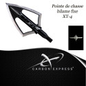 CARBON EXPRESS XT4-BLADE Fixe Bimetall-Jagdspitzen