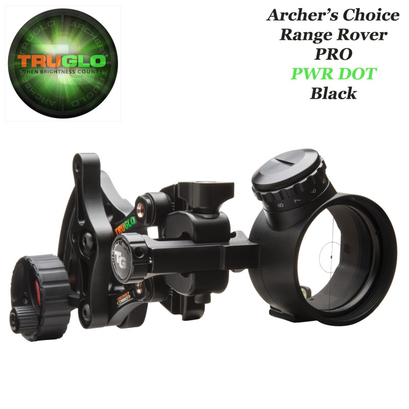 TRUGLO Archer's Choice Range Rover PRO Single-pointer hunting sight with illuminated reticle