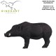 RINEHART Cible 3D Gros Sanglier Razorback Boar en mousse pour le tir à l'arc