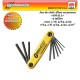 BONDHUS US Allen wrench set in inches for archery