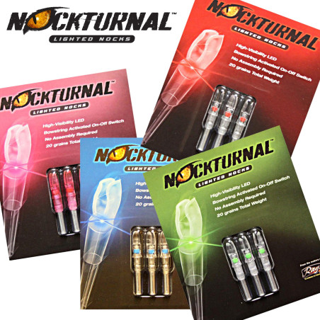 NOCKTURNAL Muescas iluminadas en rojo, verde, azul o rosa