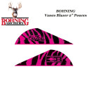 BOHNING Vanes Blazer 2" inch kunststof PINK TIGER