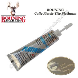 BOHNING Fletch-Tite Platinum Adhesive for plastic vanes and natural feathers