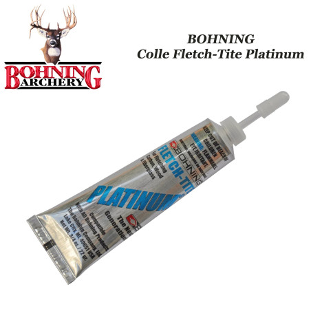 BOHNING Fletch-Tite Platinum Adhesive for plastic vanes and natural feathers