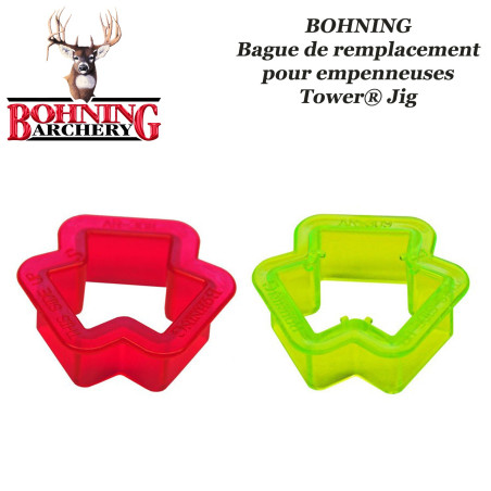 BOHNING collier bague de serrage de remplacement pour empenneuses Tower Jig