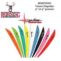 BOHNING Impulse speciale vanen voor traditionele recurve bogen geassorteerde kleuren