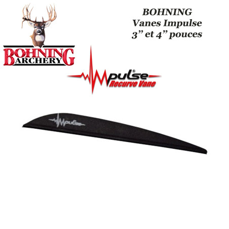 BOHNING Vanes Blazer 2" pouces en plastique