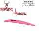 BOHNING Impulse special vanes for recurve bows PINK - HOT PINK