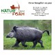 NATUR'FOAM 3D Big Boar foam target for archery