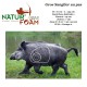 NATUR'FOAM 3D Big Boar foam target for archery