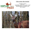 NATUR'FOAM Realistic and aesthetic 3D Chevrette foam target for archery