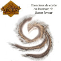 BIG ARCHERY TRADITION Raccoon fur rope muffler