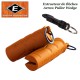 EASTON Arrow Puller Wedge Retire flèches en gomme caoutchoutée orange avec mousqueton