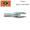 EASTON Binnenkant inkepingen X Nocks 12 Pack QUARTZ - CLEAR SMOKE