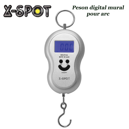 X-SPOT Báscula digital de pared para medir la potencia de arcos tradicionales y compuestos