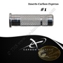 CARBON EXPRESS Aluminum inserts for screw-in tips for PileDriver, Mayhem & Maxima