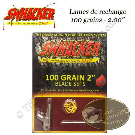 SWHACKER Replacement blades for bimetal hunting tips.