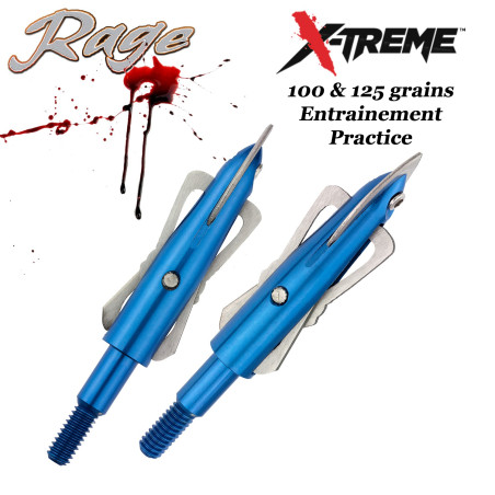 RAGE X-Treme Practice Hunting Tip 100 & 125 grains