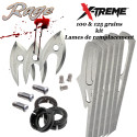 RAGE X-Treme Blades Ersatzklingenset für 3 X-Treme Jagdspitzen 100 & 125 Korn