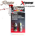 RAGE X-Treme Blades Ersatzklingenset für 3 X-Treme Jagdspitzen 100 & 125 Korn