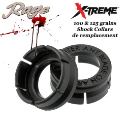 RAGE Kit de cuchillas de recambio X-Treme Blades para 3 puntas X-Treme de 100 y 125 granos