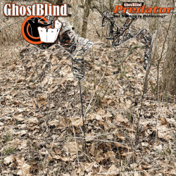 GHOSTBLIND Espejo Predator Hutteau para un tallo invisible en el suelo