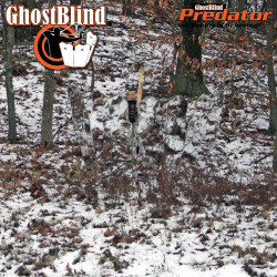 GHOSTBLIND Espejo Predator Hutteau para un tallo invisible en el suelo