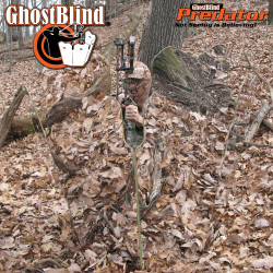 GHOSTBLIND Espejo Predator Hutteau para un tallo invisible en el suelo