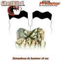 GHOSTBLIND Par de extensiones de altura para la mira de espejo Predator