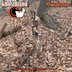 GHOSTBLIND Par de extensiones de altura para la mira de espejo Predator