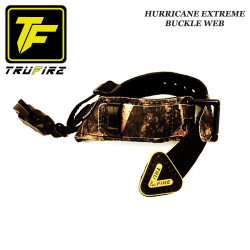 TRU-FIRE Pulsera de Camuflaje Hurricane Extreme Buckle Web Jaw Release para Caza y Tiro 3D