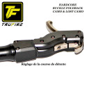 Adjustable trigger travel on TRU-FIRE Hardcore series triggers