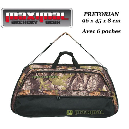 MAXIMAL Pretorian Compact camo case for transporting and protecting compound bows